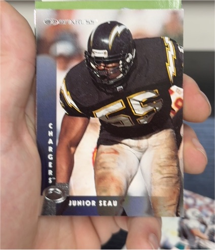 1997 Donruss #72 Junior Seau — front