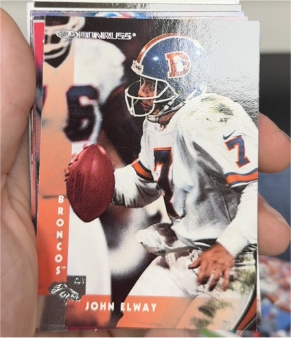 1997 Donruss #18 John Elway — front