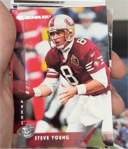 1997 Donruss #14 Steve Young — front