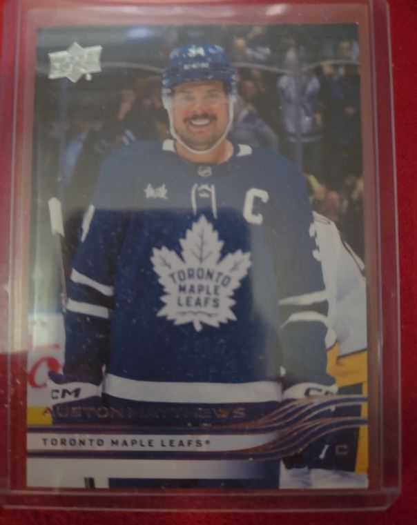 2025-26 Upper Deck Series 1 #161 Auston Matthews — front