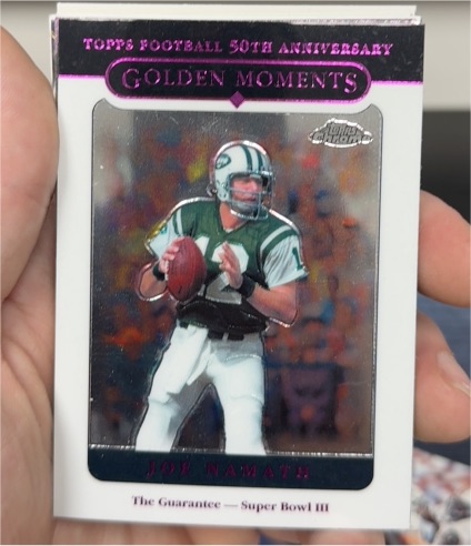 2005 Topps Chrome #160 Joe Namath — front