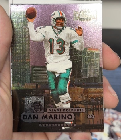 1998 Skybox Metal Universe #143 Dan Marino — front