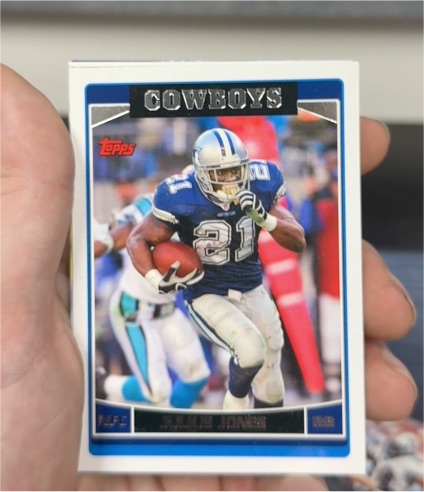 2006 Topps #176 Julius Jones — front