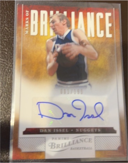 2012-13 Panini Brilliance Marks of Brilliance #85 Dan Issel — front