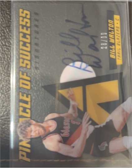 2013-14 Pinnacle Pinnacle of Success Autographs #20 Bill Walton — front