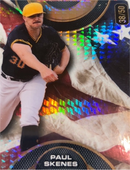 2025 Topps Stars of MLB #SMLB-27 Paul Skenes — front