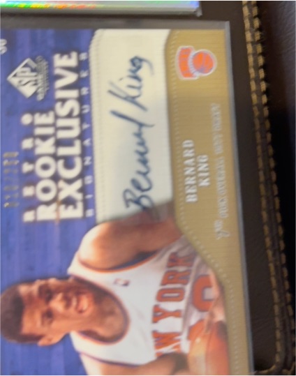 2009-10 SP Game Used Rookie Exclusive #RR-AE Bernard King — front