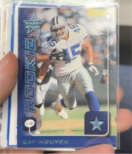 1999 Leaf Rookies & Stars #45 Dat Nguyen — front