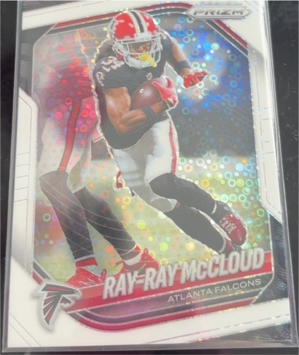 2025 Panini Prizm Ray-Ray McCloud White Disco Prizm - Atlanta Falcons — front