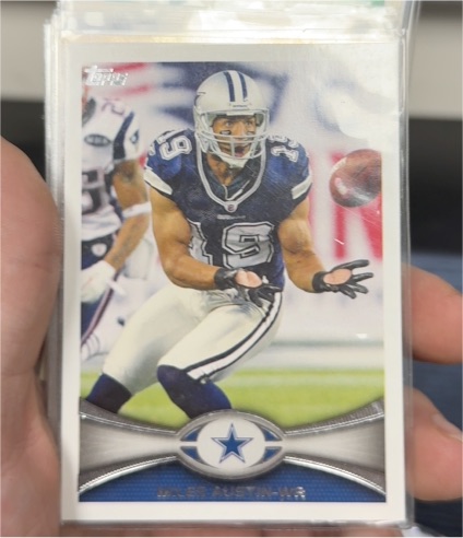 2012 Topps #385 Miles Austin — front