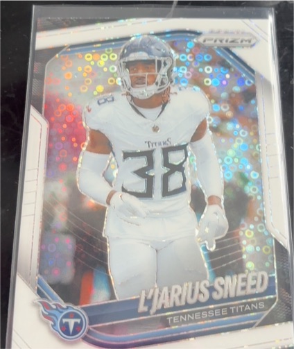2025 Panini Prizm #24 L'Jarius Sneed — front