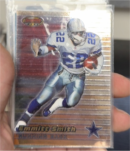 1999 Bowman's Best #30 Emmitt Smith — front