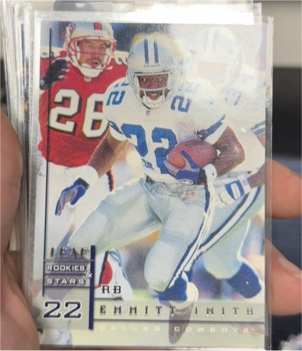 1998 Leaf Rookies & Stars #114 Emmitt Smith — front