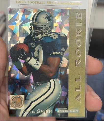 1993 Pro Set #23 Darrin Smith All Rookie Dallas Cowboys — front