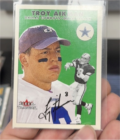 2000 Fleer Tradition #96 Troy Aikman — front