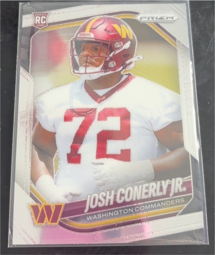 2025 Panini Prizm #382 Josh Conerly Jr. — front