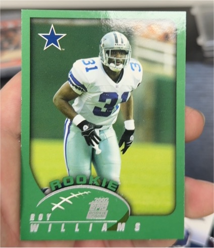 2002 Topps #321 Roy Williams Rookie — front