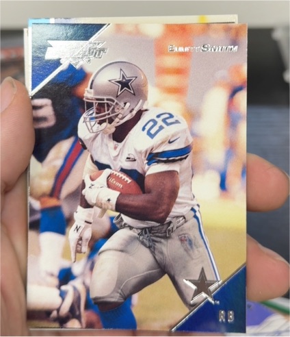 2001 Topps Debut #38 Emmitt Smith Dallas Cowboys — front