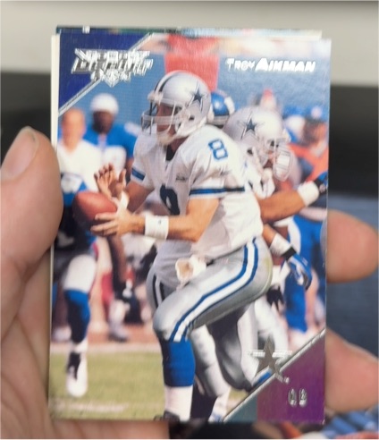 2001 Topps Debut #85 Troy Aikman — front