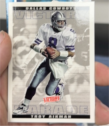 1999 Upper Deck Victory #349 Troy Aikman — front