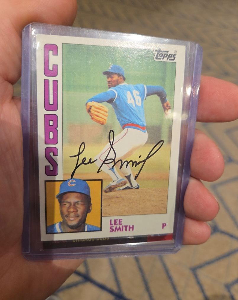 1984 Topps #176 Lee Smith — front