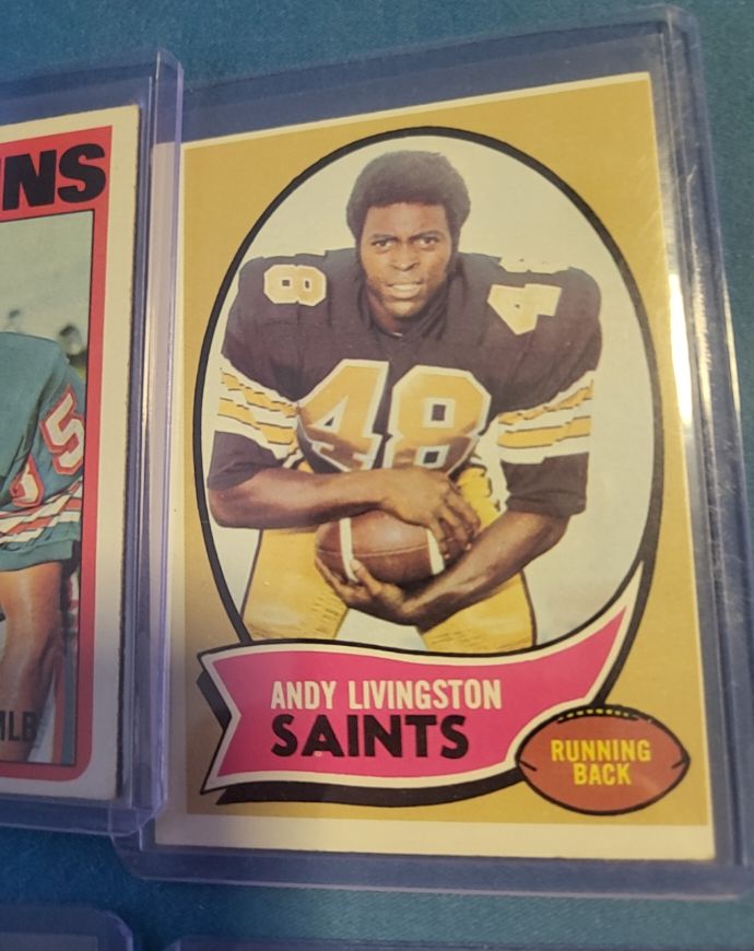 1970 Topps #46 Andy Livingston — front