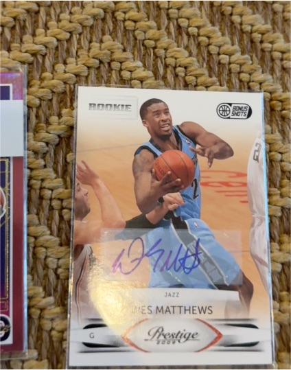 2009 Panini Prestige #251 Wes Matthews — front