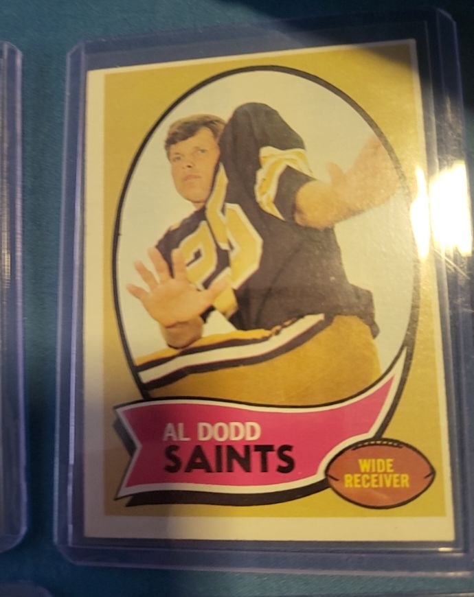 1970 Topps #123 Al Dodd — front