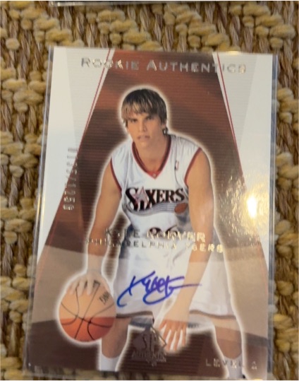 2003-04 SP Authentic Rookie Authentics #187 Kyle Korver — front