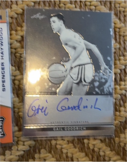 2012 Leaf Metal #17 Gail Goodrich — front