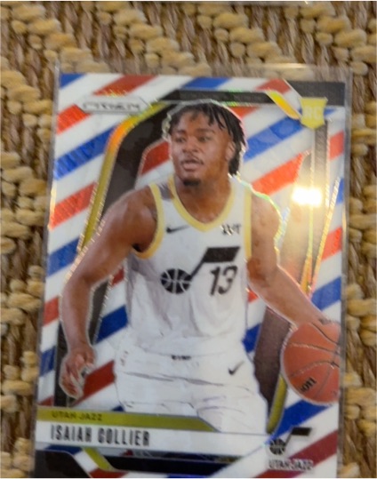 2024-25 Panini Prizm #227 Isaiah Collier — front