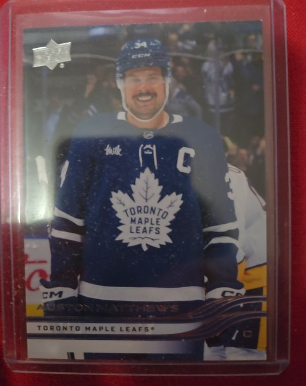 2025-26 Upper Deck #161 Auston Matthews — front
