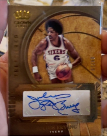 2020-21 Panini Crown Royale #CR-JE Julius Erving — front