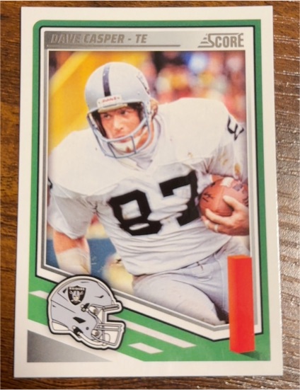 2025 Panini Score #83 Dave Casper — front
