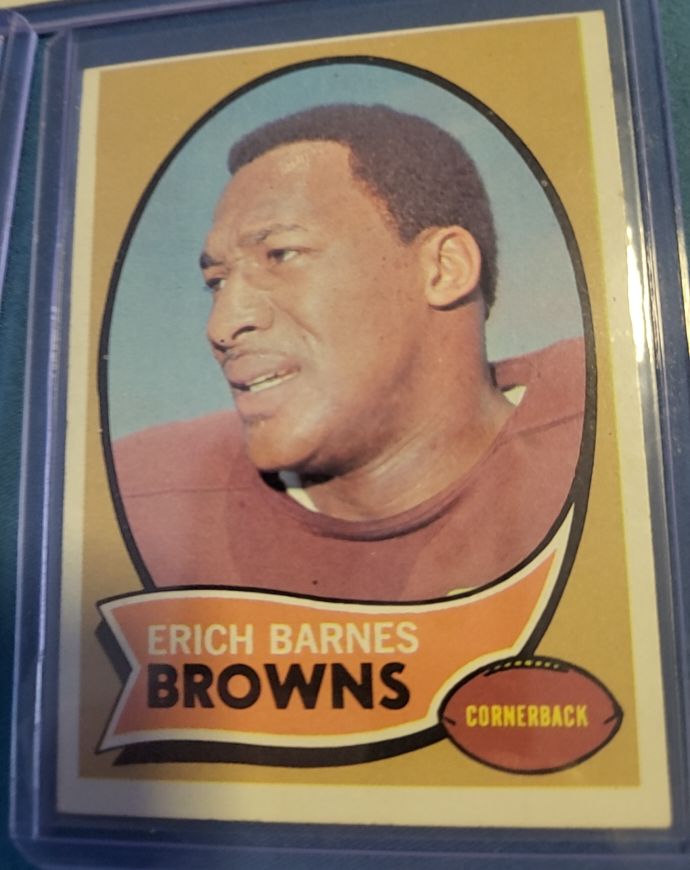 1970 Topps #8 Erich Barnes — front