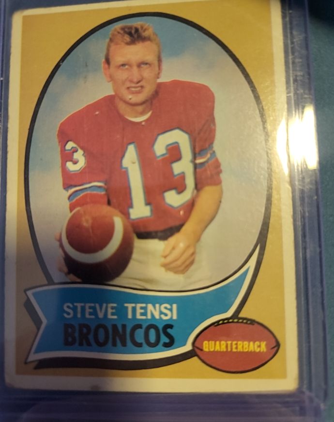 1970 Topps #39 Steve Tensi — front