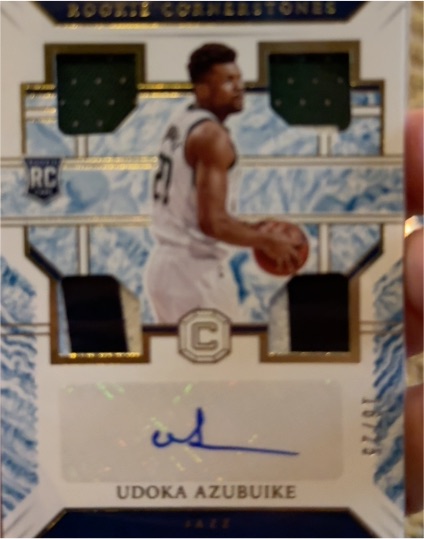 2020-21 Panini Chronicles Rookie Cornerstones #RC-UDO Udoka Azubuike — front
