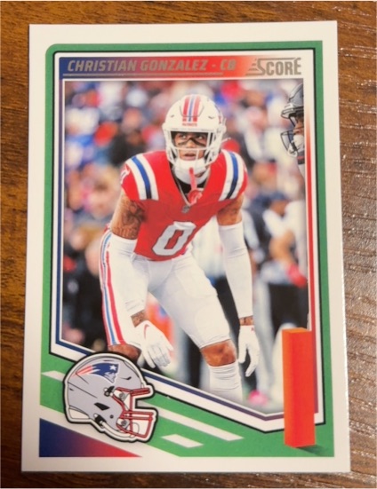 2025 Score #228 Christian Gonzalez — front