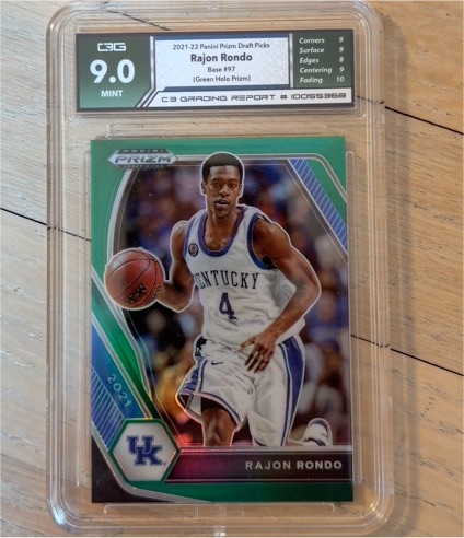 2021-22 Panini Prizm Draft Picks #97 Rajon Rondo — front
