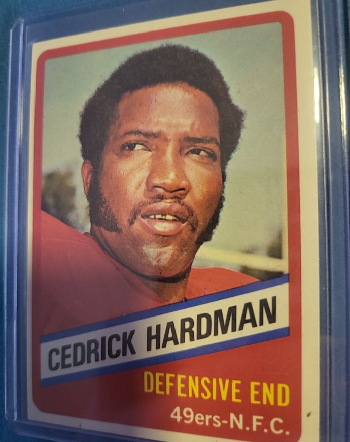 1976 Topps Wonder Bread #13 Cedrick Hardman — front