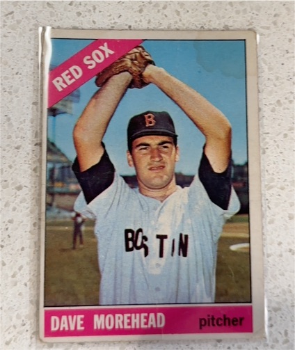 1966 Topps #135 Dave Morehead — front