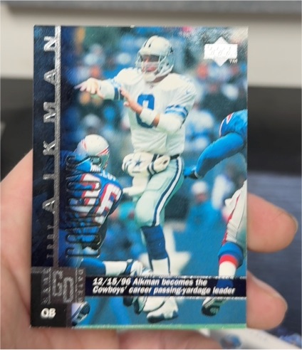 1997 Upper Deck #132 Troy Aikman — front