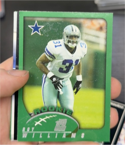 2002 Topps #321 Roy Williams Rookie — front