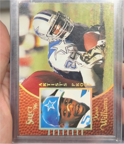 1996 Select #64 Kevin Williams — front