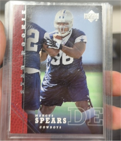 2005 Upper Deck #261 Marcus Spears Rookie — front