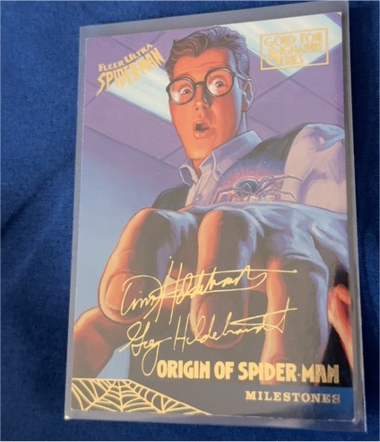1995 Fleer Ultra Spider-Man #85 Origin of Spider-Man — front