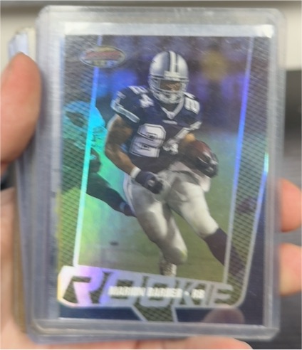 2005 Bowman's Best Marion Barber Rookie — front