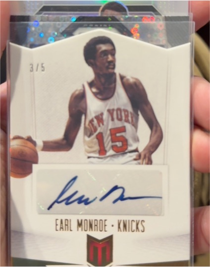 2012-13 Panini Momentum #38 Earl Monroe — front