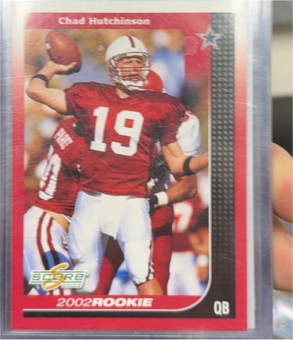 2002 Score #260 Chad Hutchinson — front