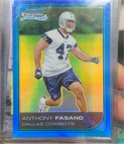 2006 Bowman Chrome #238 Anthony Fasano — front